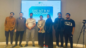 Westford Students at the UAE IoT & AI Bootcamp